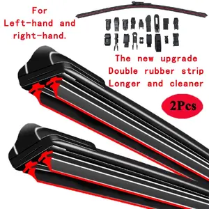 For Porsche Cayenne 92A MK2 2011 2012 2013 2014 2015 2016 2017 2018 Front Rear Wiper Blades Set Car Window Windshield Windscreen