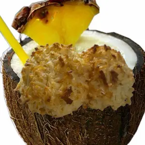 LA GRINGA cocada con su preparado cremoso de piña colada