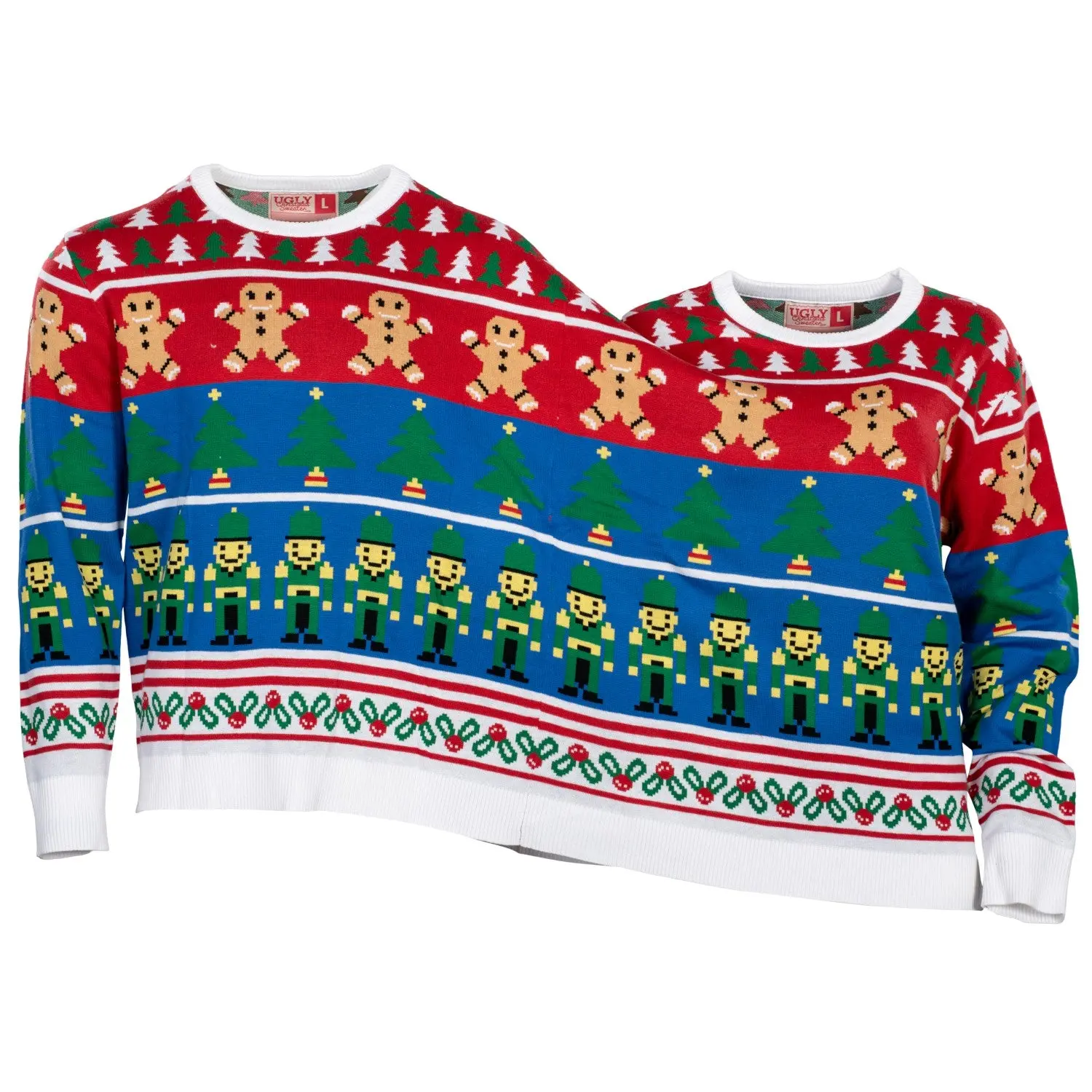 Two Person Ugly Christmas Costume Sweater