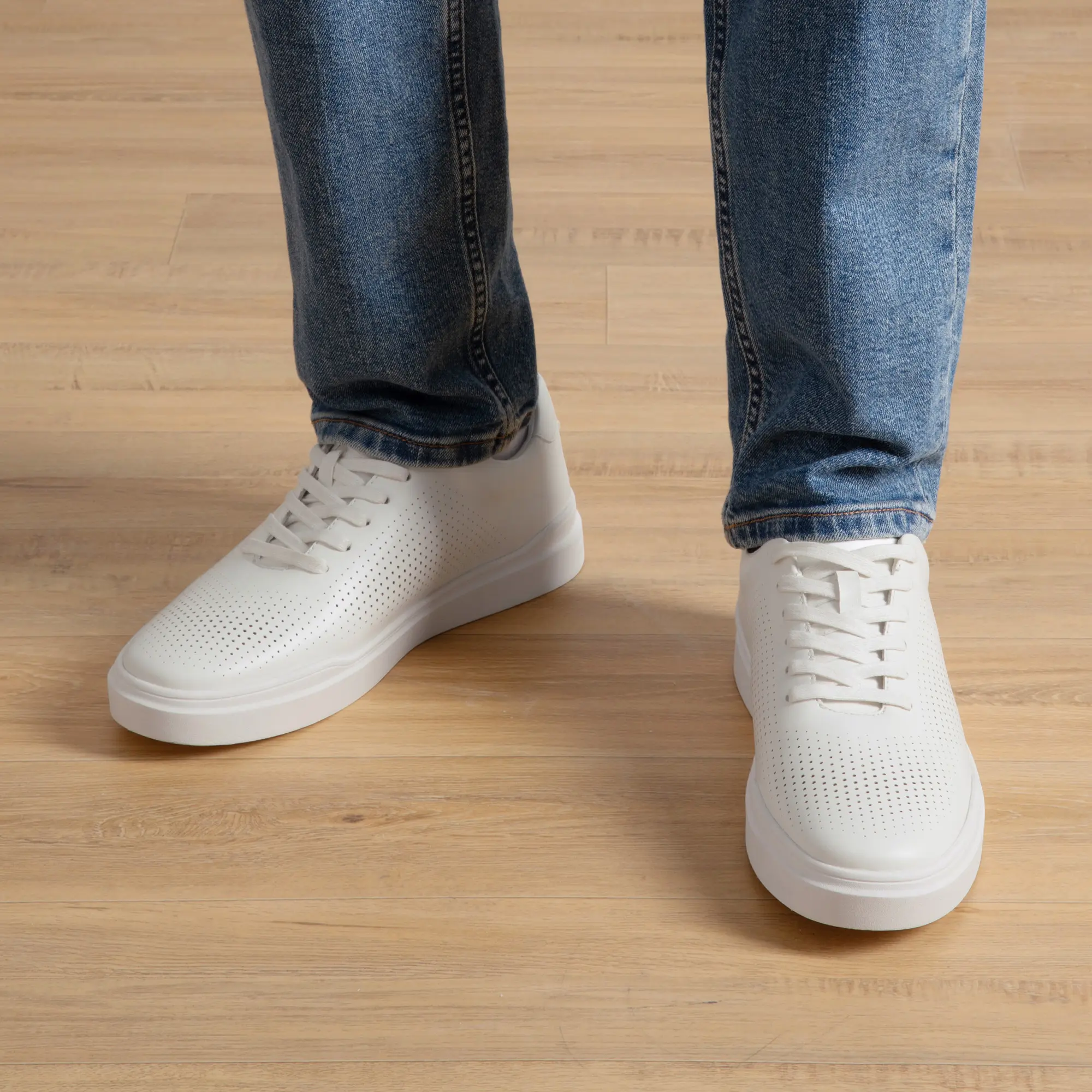 【BRUNO MARC Anniversary】 Sneakers for Men, Chunky Platform Casual Trainers with a Breathable Knitted Upper, Lightweight Athleisure Style Walking Shoes, Footwear, Shopping, Simple Fits, Knit Mesh, Aesthetic, Sporty Chic, Chunky Sole, Cushioned Foam, Daily,