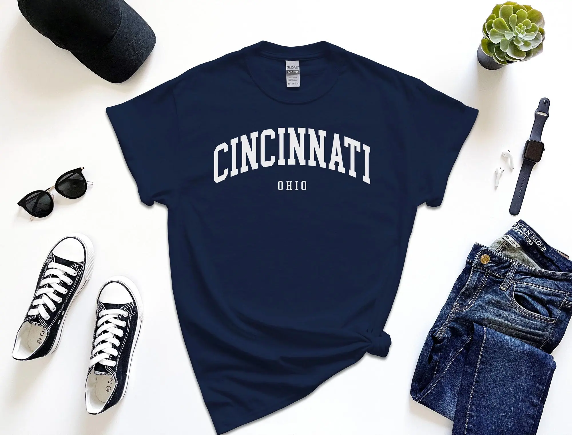 Cincinnati Shirt, The Cincy City of Ohio Tshirt