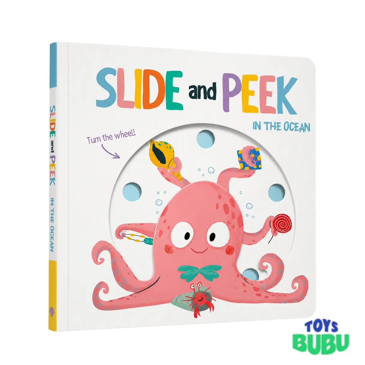 Slide and Peek In the Ocean By Little Genius Books - Early Learning Books for Infants and Toddlers