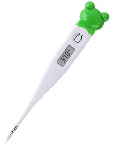 Medical Rigid-Tip Digital Thermometer, Health Monitor with Water Resistance, Fever Line Indicator - Oral, Rectal Use for Adults & Kids