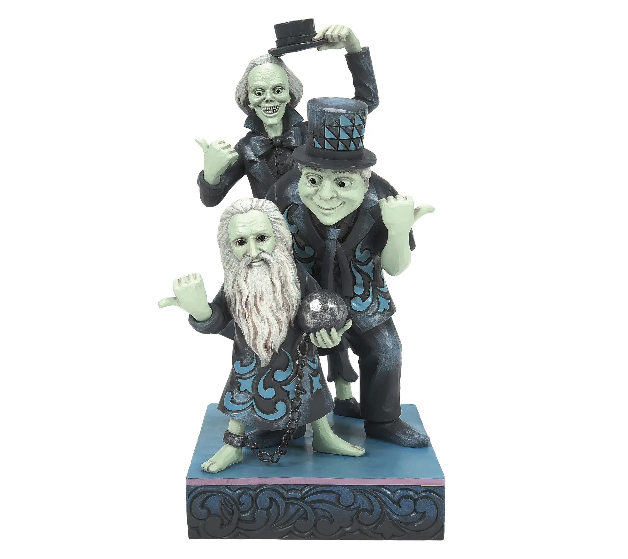 Jim Shore Disney Traditions Hitchhiking GhostsFigurine 9.3in Jim Shore Disney Traditions Hitchhiking GhostsFigurine 9.3in