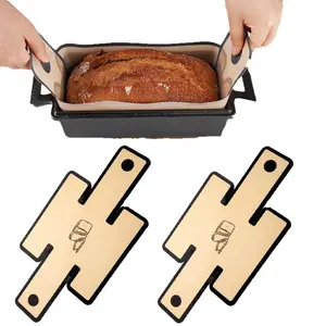 Silicone Baking Mat Set, Extra Large Non-Stick Dough Rolling Mat, Reusable Easy Clean Food Grade Baking Parchment, Dishwasher Safe, Ideal for Bread, Pastries, Pizza, Bakeware, Kitchen Baking Tools