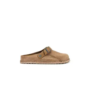 BIRKENSTOCK Lutry 365 Suede in Gray Taupe