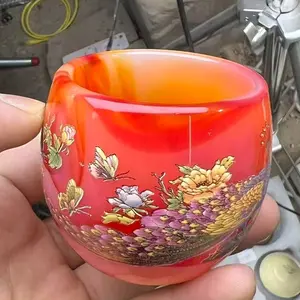 Handmade Jianzhan Owner's Cup Night Light Tea Cup