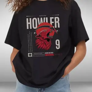 Howler T-Shirt – Red Rising Merch Gift for Sci-Fi Fans, BookTok Graphic Unisex Tee, Classic Cotton
