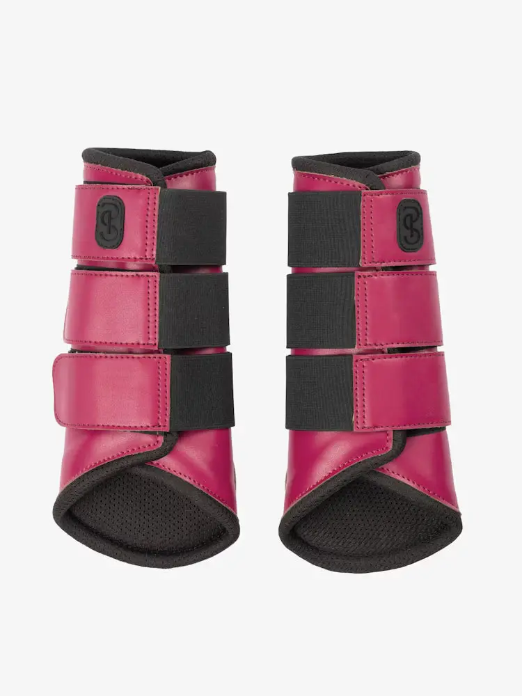 PS of Sweden Premium Brush Boots Pink Front Full
