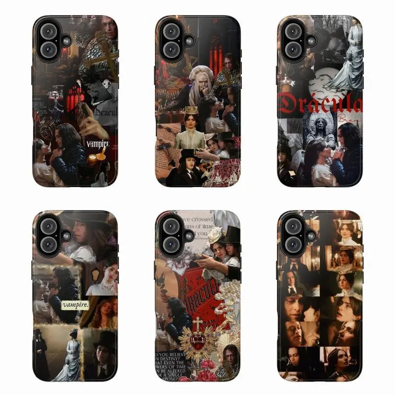 Dracula A Love Tale Gothic Romance Movie Merch Protective Polycarbonate Smartphone Casing - Fade-Resistant Cellphone Cover, Fan Gift, Compatible with iPhone 11-17 Pro Max/Plus & Samsung Galaxy S23-25