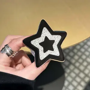 Star Phone Stand, Adhesive Expandable Foldable, Versatile Fashion Mobile Accessory, Convenient Hands-Free Use, Holiday Gift, Adjustable Phone Holder, Adhesive Cellphone Holder, Portable Phone Holder, Phone Holder Design, Smartphone Accessories