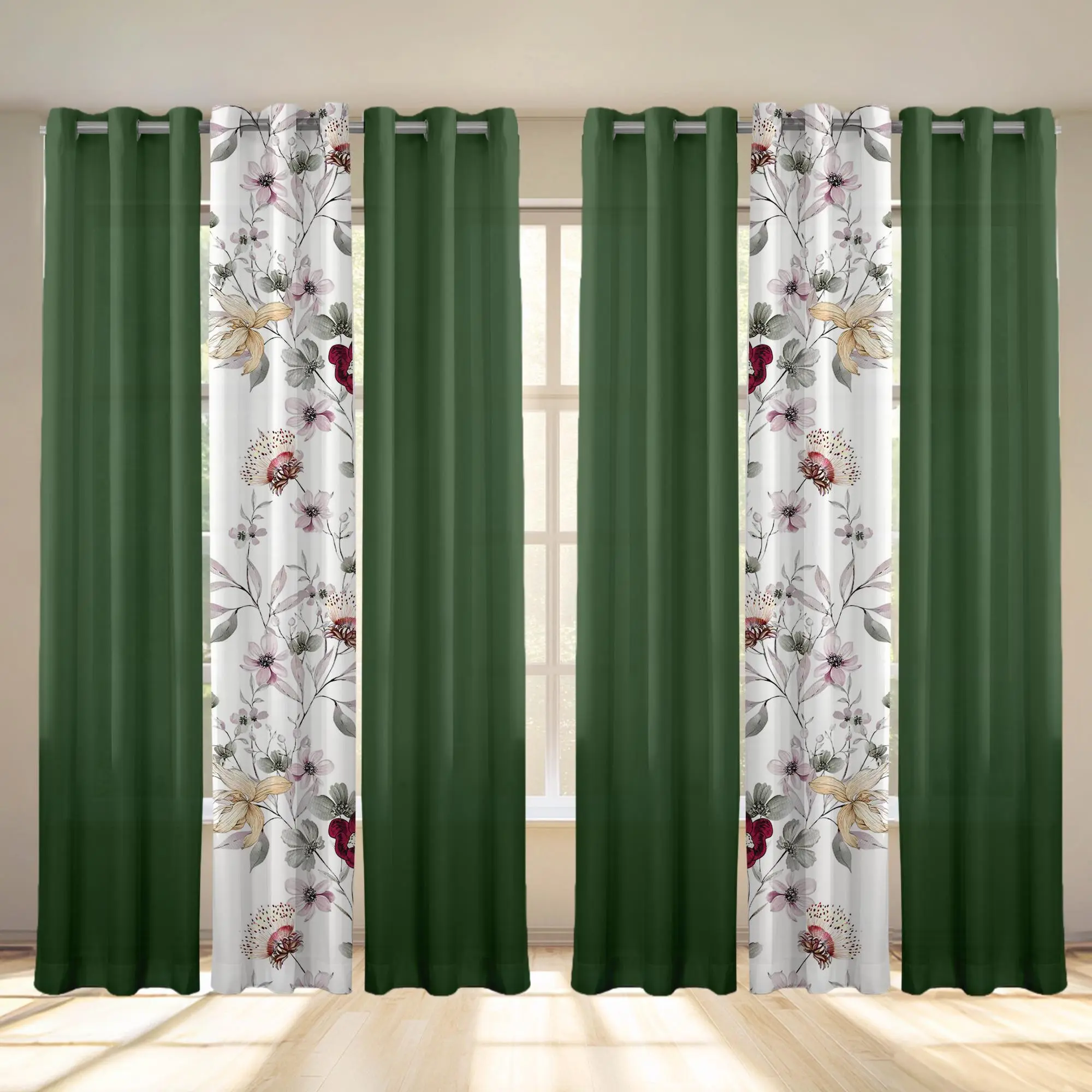 Green Floral