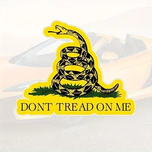 Gadsden Don't Tread on Me Vinyl Sticker for Cars Trucks SUV Laptop Decal Car Decals Car Accessories