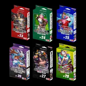 One Piece Starter Deck 23-28 Shanks ST23, Bonney ST24, Buggy ST25, Luffy ST26, Blackbeard ST27, Yamato ST28