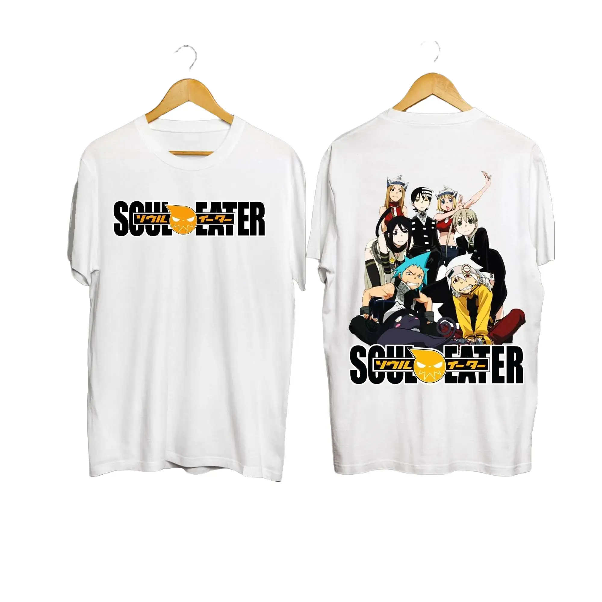 Retro 90s Anime T-Shirt: Soul Eater Graphic Tee
