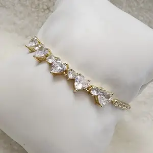 14K Gold laminated bracelet 7” inch length