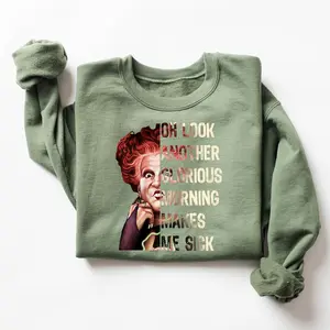 Oh Look Another Glorious Morning Makes Me Sick Sweatshirt, Hocus Pocus Hoodie, Sanderson Sisters Sweater, Halloween, Hocus pocus