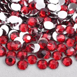 Dk Siam Red Resin Rhinestones