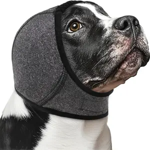 Dog Calming Hoodie Hat for Anxiety Relief & Noise Protection, Waterproof Pet Ear Cover, Quiet Ears, Anti-Shake Wrap, Beauty Swelling Treatment