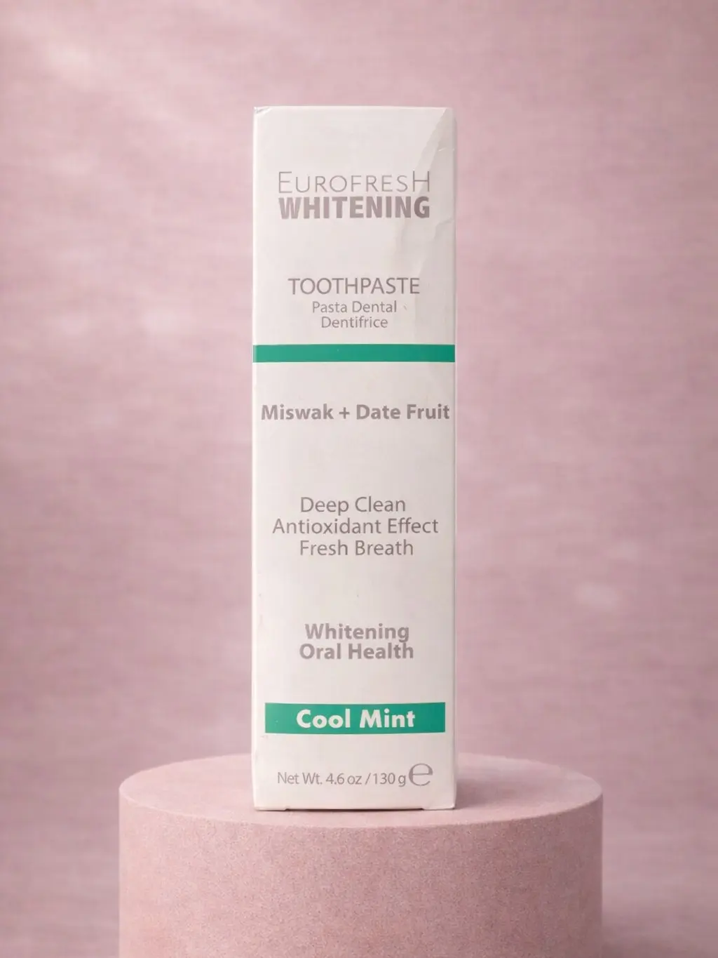 Eurofresh Whitening Miswak & Date Fruit Toothpaste