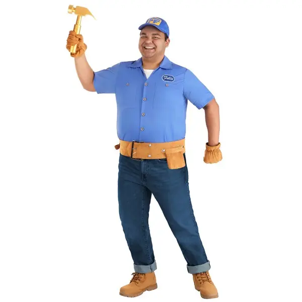 Plus Size Disney Wreck It Ralph Fix It Felix Costume for Men (© Disney)