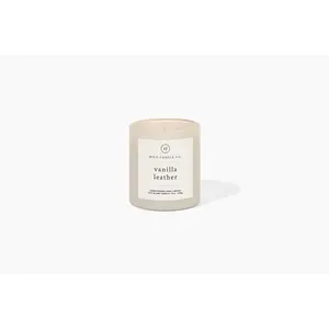 Vanilla Leather - 8oz. Candle