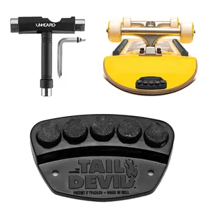 The ORIGINAL Tail Devil with T-Tool | Skateboard Spark Plate & Unheard brand All-in-One Skate Tool | Made in Hell | Spark it Up!