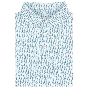 The Blue Bonnet 2.0 Men's Short Sleeve Performance Polo