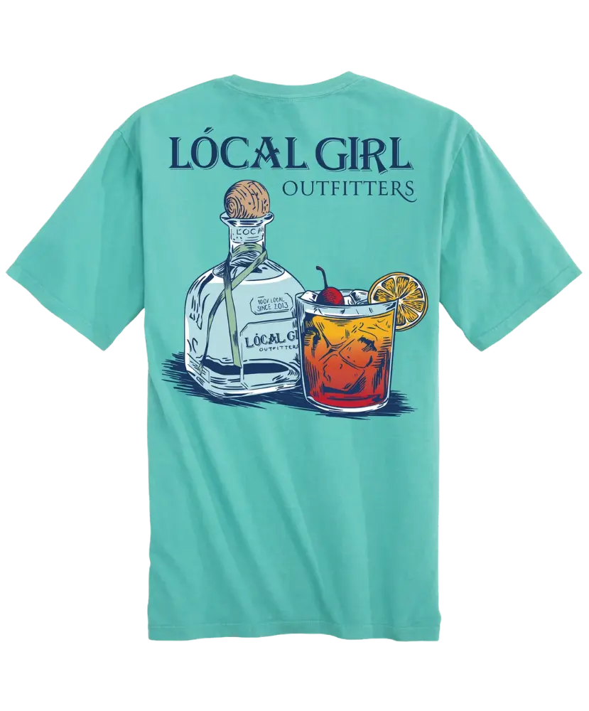 Local Girl - Tequila Sunrise SS Tee