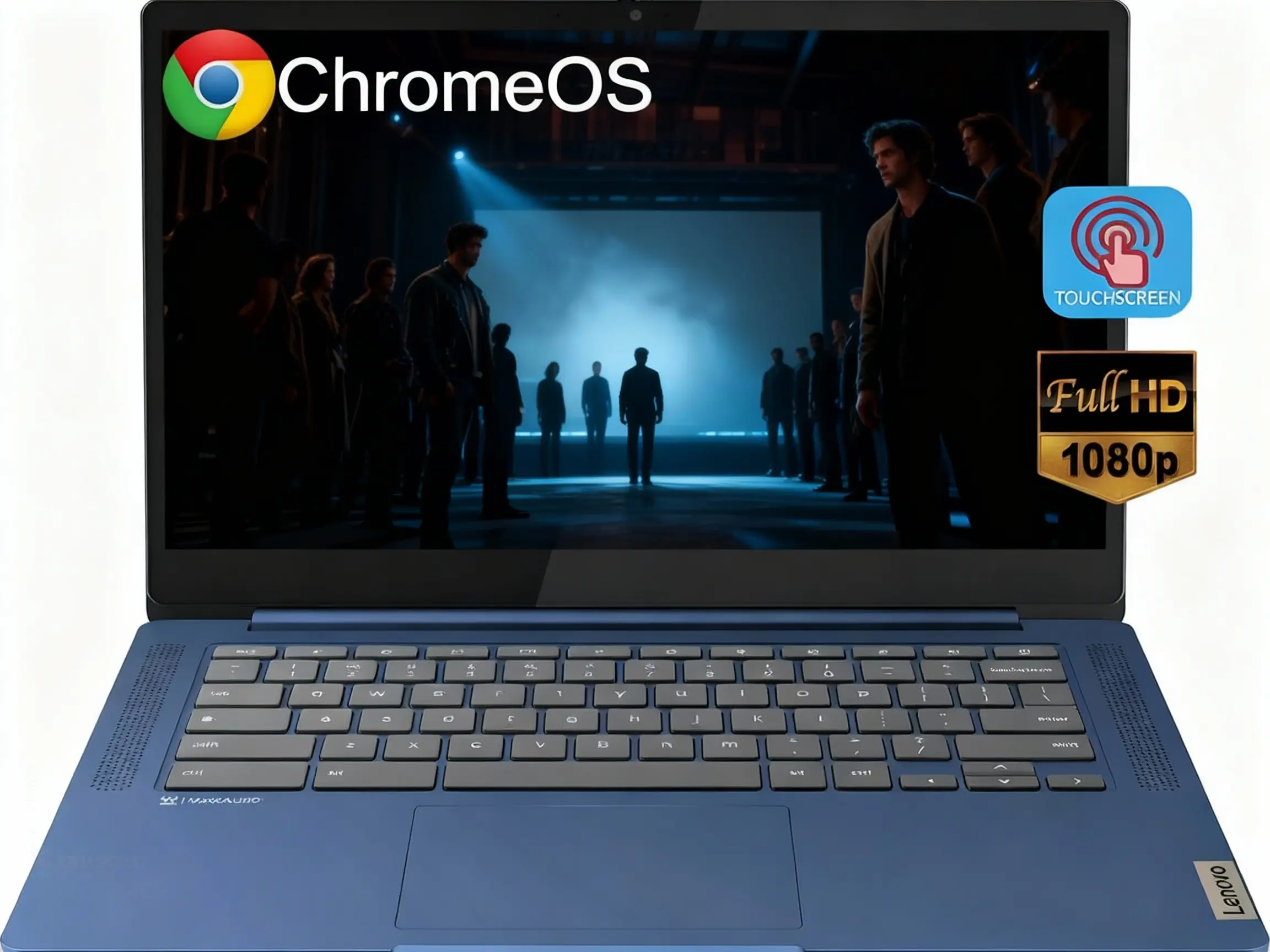 Lenovo 14” FHD Touchscreen Laptop |  64GB eMMC | MediaTek 8-Core | Free 256GB SD Card + Branded Mouse