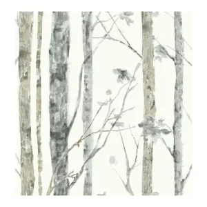 Birch Trees-White/Brown Wall Decals Birch Trees-White/Brown Wall Decals