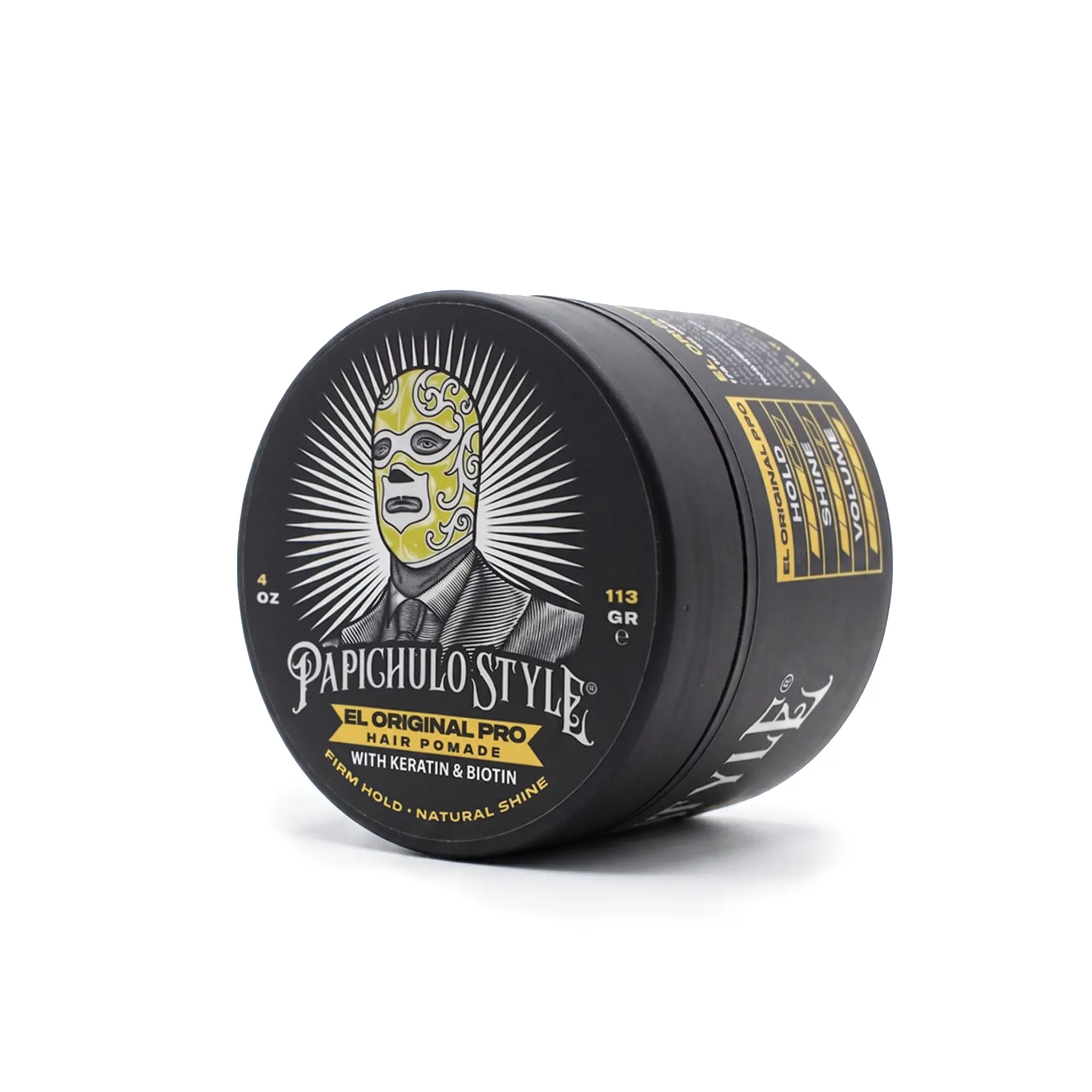 Papichulo Style El Original PRO Gel with Biotin & Keratin for Medium Hold and Shine - Water-Based Haircare for All Hair Types