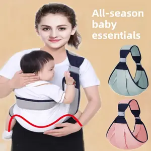 Breathable Baby Carrier for Newborns & Toddlers, Newborn Sling Carriers, Adjustable Multi-Functional Design, Supports Up to 20kg Load Capacity