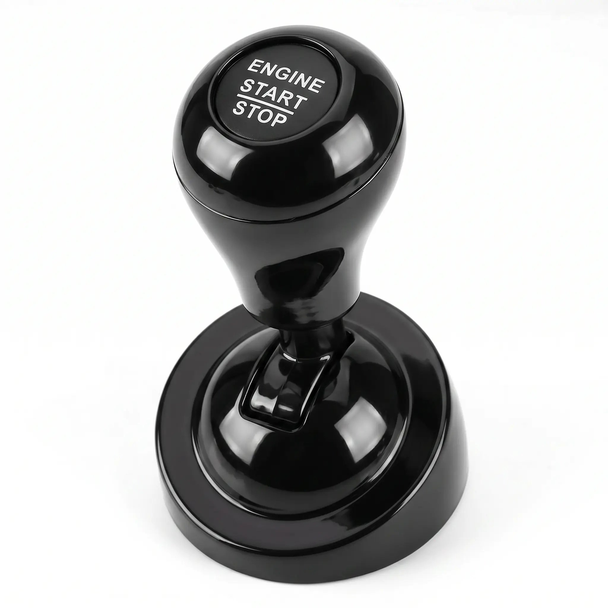Car Engine Start Stop Button Cover Lever, Push Start Button Extender Knob, Universal Interior Decorative Ignition Button Assist Accessory