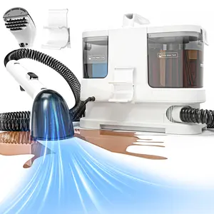 Portable Spot Cleaner Machine: 12KPa Powerful Suction for Carpet & Upholstery, 400W Pet Stain Remover for Couch, Car Seats, Mattress, Rugs | Dual Tank & Self-Cleaning Hose System