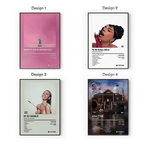 [Sale Up To 40%] [Unframe] Mariah the Scientist Album Posters, Alternative R&B Wall Art, Romantic Bedroom Music Aesthetic Decor, Modern Album Cover Artwork, Gift for Fans