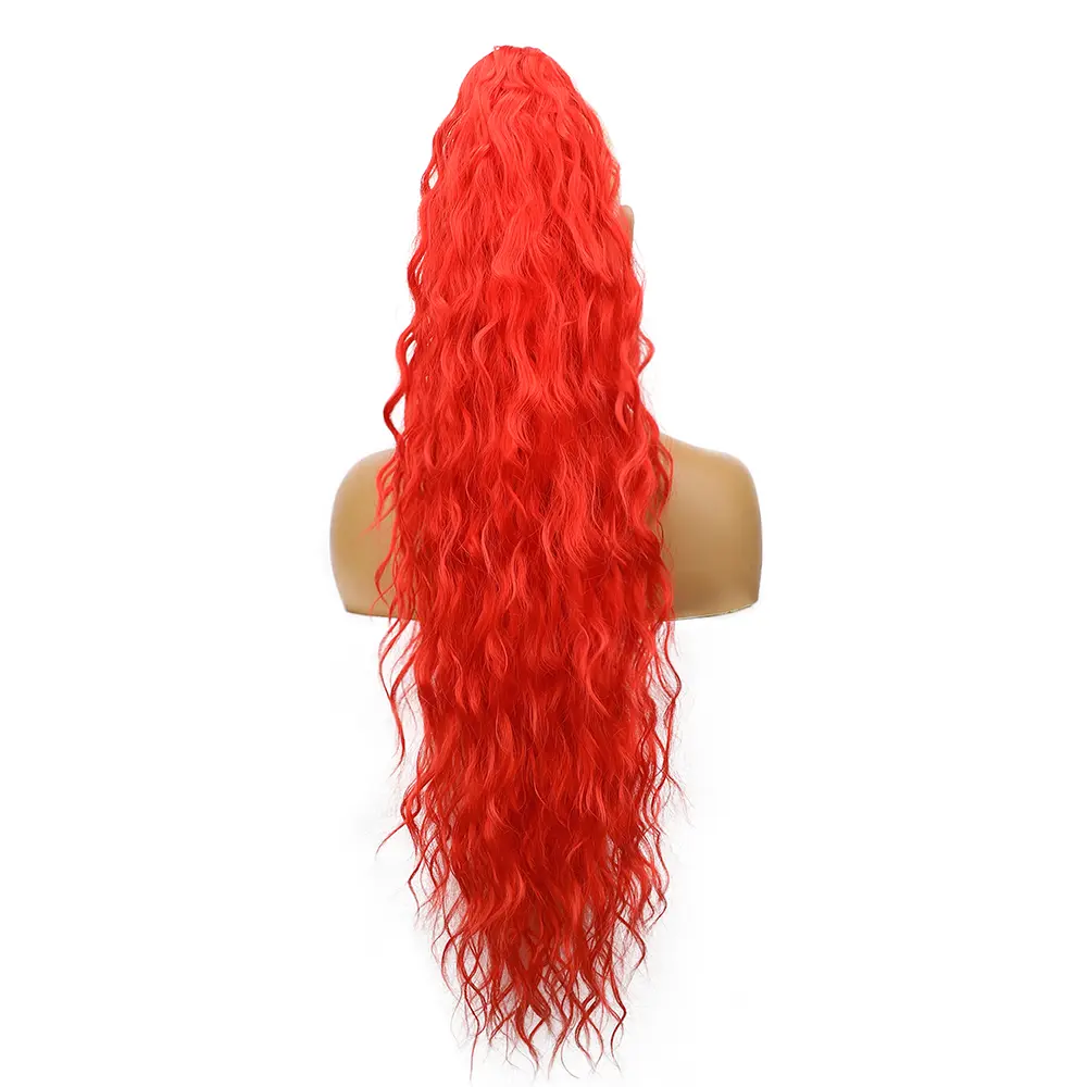 Red Claw clip Ponytail