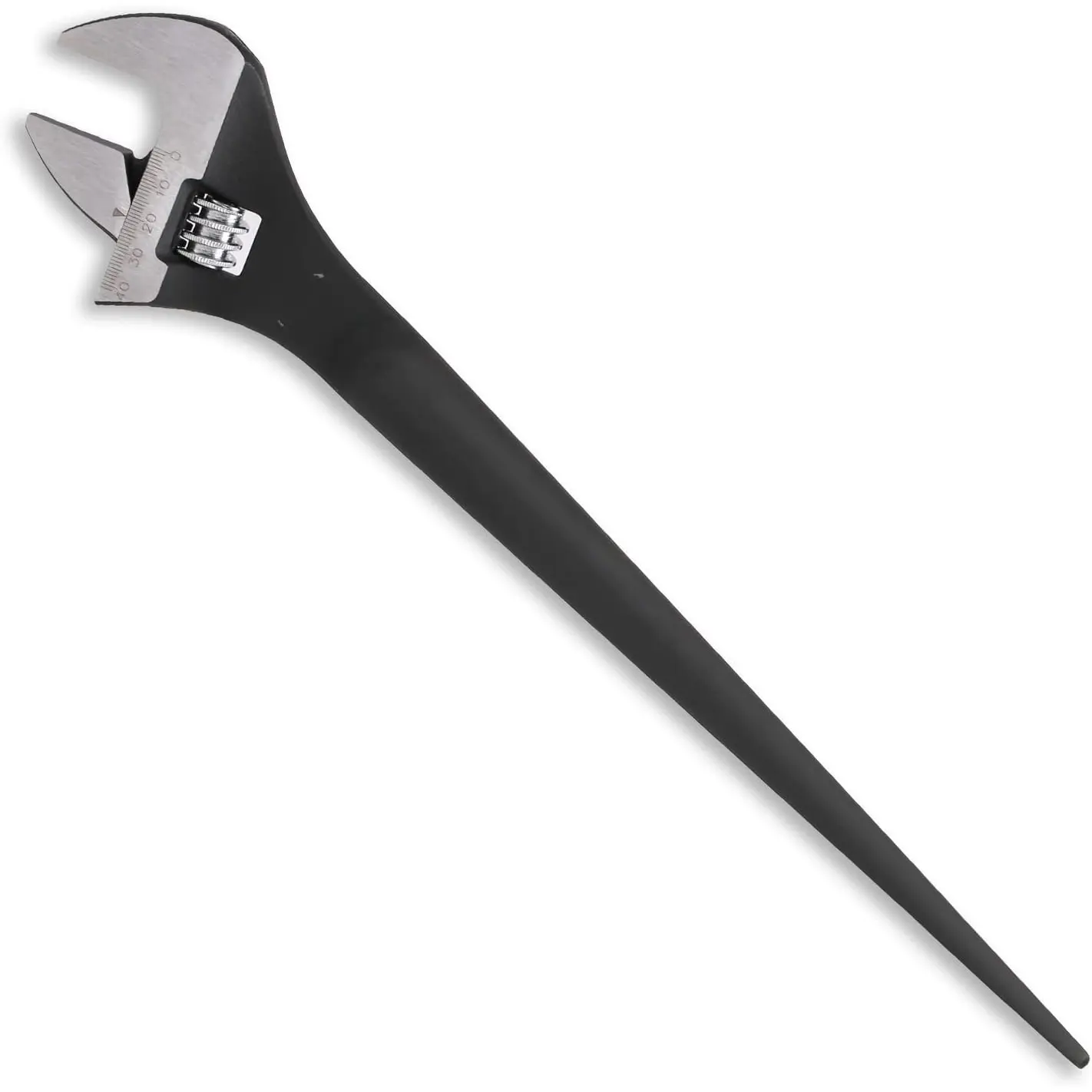 16-in Adjustable Alloy Steel Spud Wrench, Heavy Duty Retractable Design Tool for Iron Work