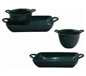 Temp-tations Woodland 4-piece Baker and Bowl Set