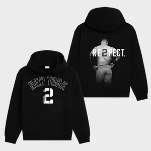 Derek Jeter 2 v2 Premium Cotton Oversize Hoodie Sweater T-Shirt , The Captain Hoodie Sweater T-Shirt, The Yankees Hoodie Sweater T-Shirt , Sunday Baseball Hoodie Sweater T-Shirt , Game Day Hoodie Sweater T-Shirt , Game Day Outfit