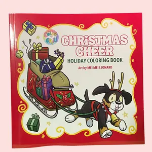 Christmas Cheer Premium Artist Edition Coloring Book | Thick Paper | Holiday Coloring for Adults by Color 'n Chill
