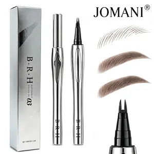 JOMANI Dual-Forked Eyebrow Pencil--Waterproof Micro-Fork Eyebrow Pencil Create a natural eyebrow shape.