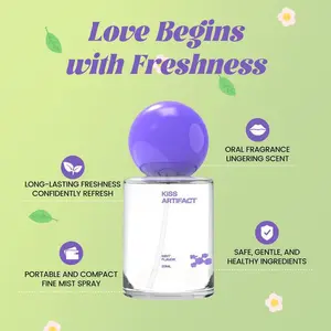 Probiotic oral spray | 20ml breath freshener, lasting freshness and oral care | portable sugar free