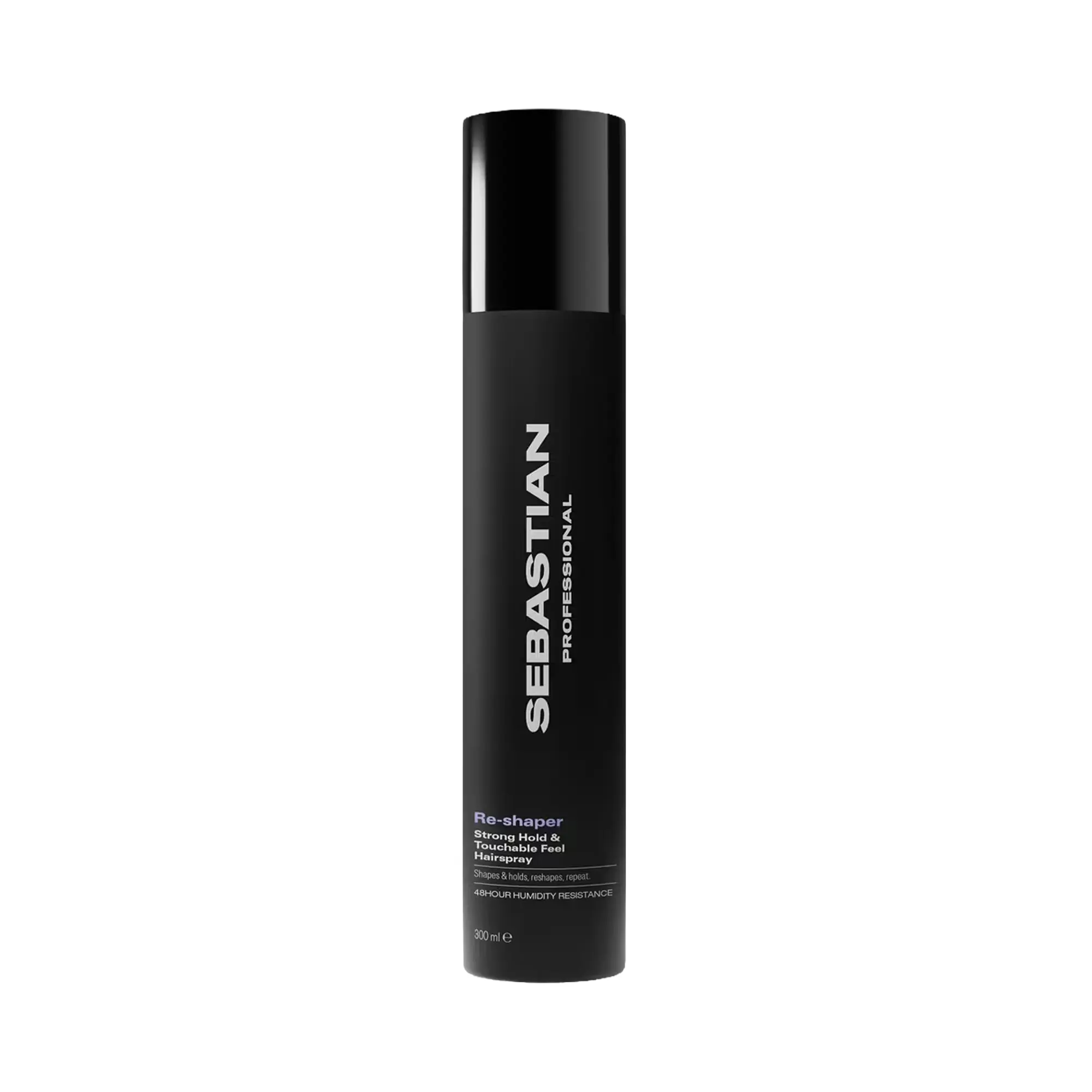 Sebastian Re-Shaper Strong Hold Aerosol Hairspray - 300ml Unscented Alcohol-Containing Professional Hair Care Products for Styling