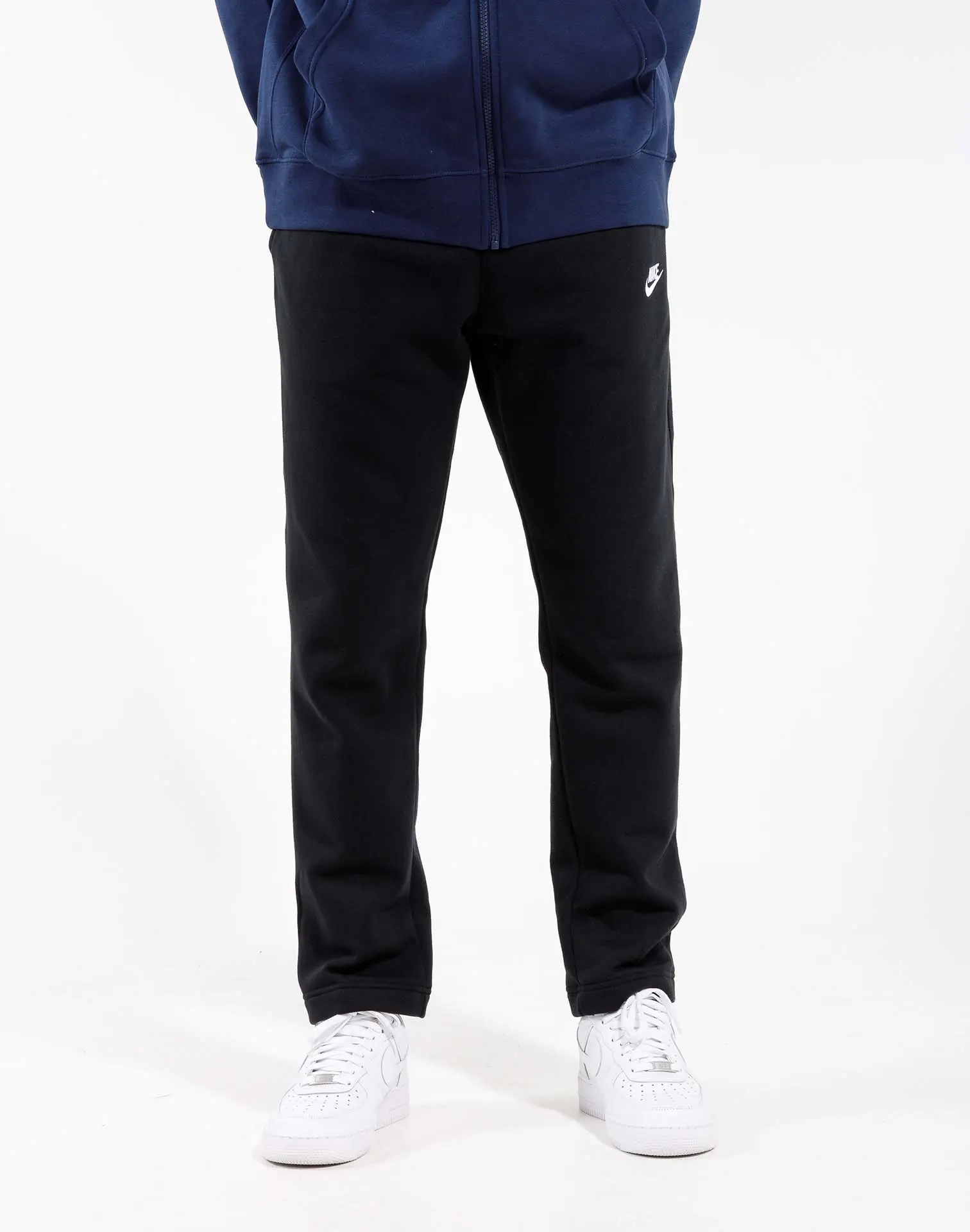 Mens Nike Nsw Club Fleece Open Hem Sweatpants