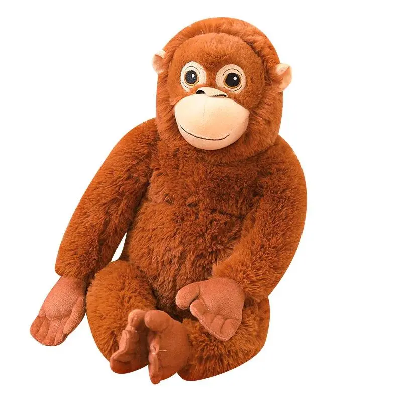 60cm Cartoon Gorilla Soft Stuffed Plush Doll - Backpack/Car Bag Accessory, Kids' Christmas Gift, House Decoration Toy (Toys & Hobbies Category)