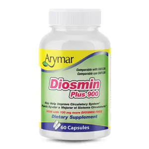 Arymar Diosmin Plus 900 – Circulatory Health Supplement with B-Complex – 60 Capsules