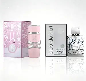 Luxury Women Fragrance Kit Armaf Club De Nuit Lattafa Yara Pink Premium Eau De Parfum Daily Wear Fragrance