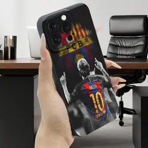 NO.10 MESSI Trendy Retro Design Shockproof for iPhone 16 15 14 13 12 11 Pro Max Plus Shockproof Transparent Soft Back,Has Anti-Drop Function  It Is The Best Gift for Family, Friends And Loved Ones.