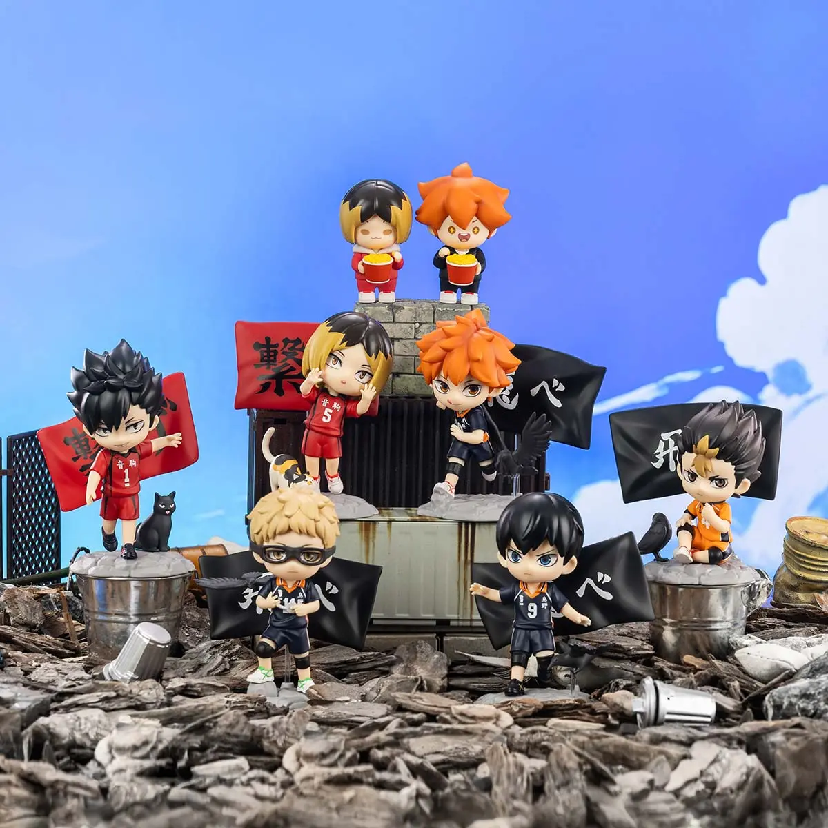 POP MART Gong Haikyu!! The Dumpster Battle Series Figure Blind Box